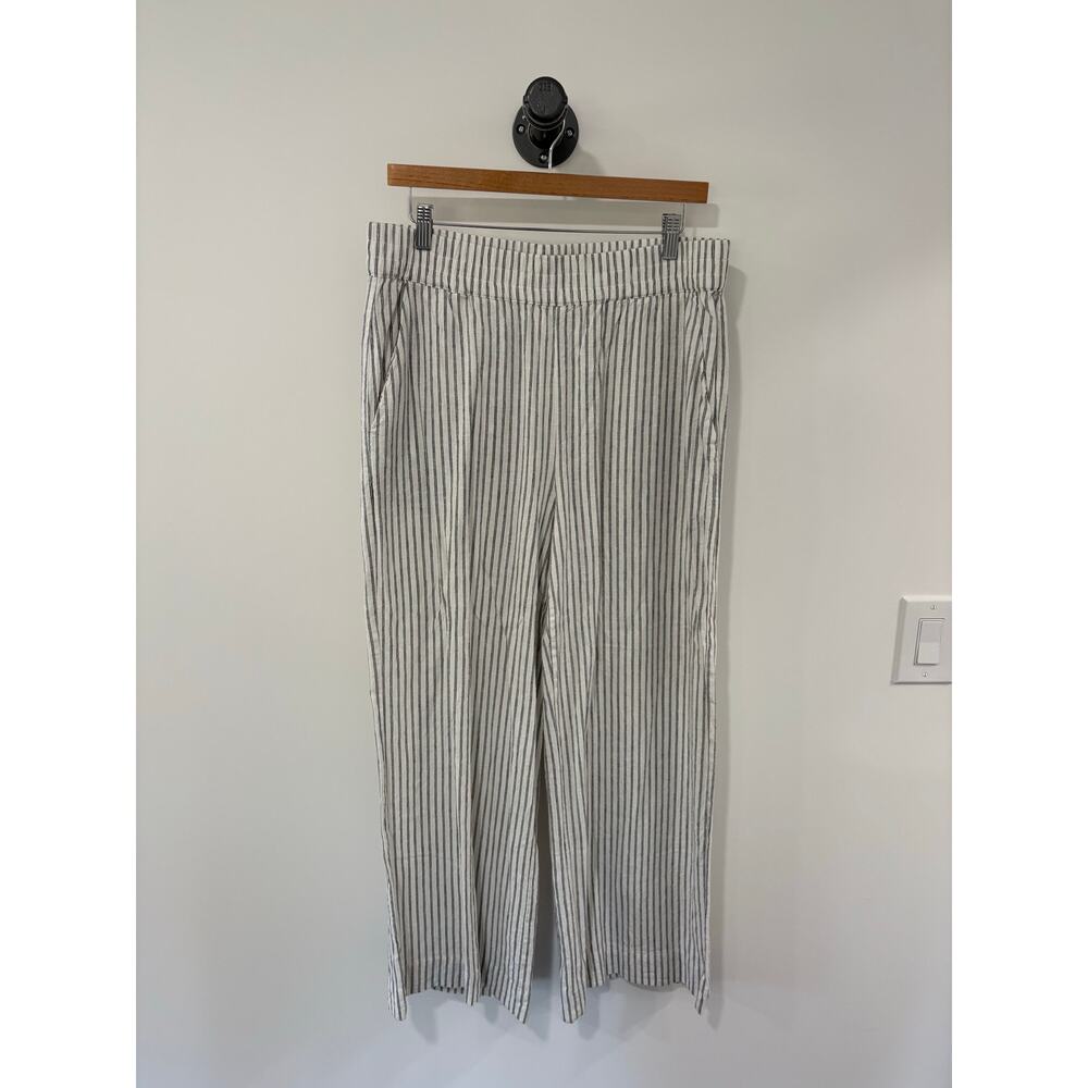 Marine Layer White and Blue Striped Matching Set (Pants and Top) Size Large - Picture 3 of 6
